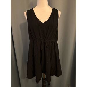 Torrid Women's Plus Size 2X Black Sleeveless V-Neck Blouse